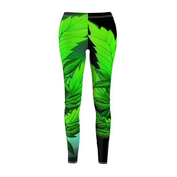 Healing Leaf Women's Cut & Sew Casual Leggings