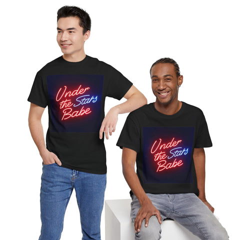 Neon underthestarsbabe Unisex Heavy Cotton Tee