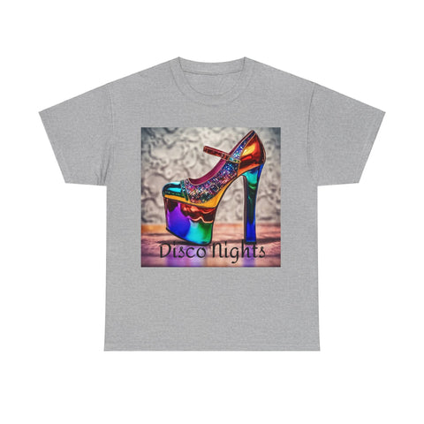 Disco Nights Unisex Heavy Cotton Tee