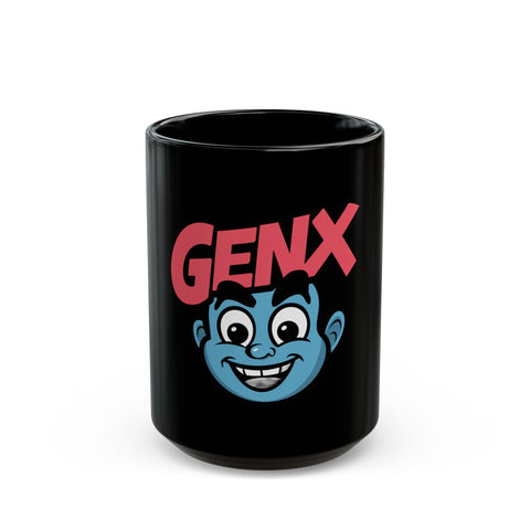 Genx Black Mug (15oz)