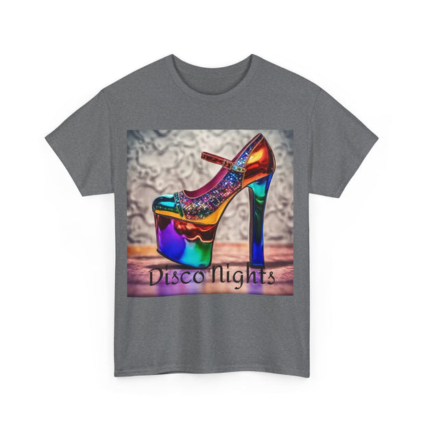 Disco Nights Unisex Heavy Cotton Tee