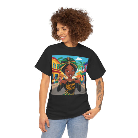 Yardie Heart Unisex Heavy Cotton Tee