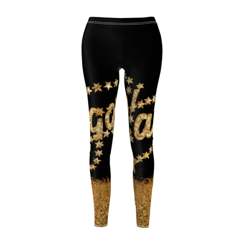 Stargazing Women's Cut & Sew Casual Leggings (AOP)