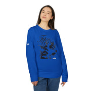 Falling In Love adidas® Unisex Fleece Crewneck Sweatshirt