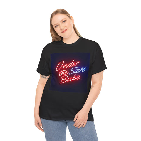 Neon underthestarsbabe Unisex Heavy Cotton Tee