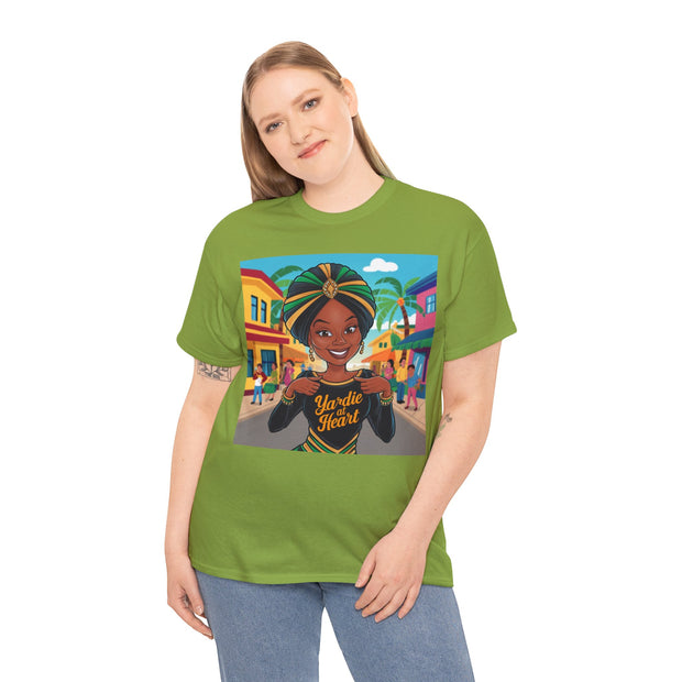 Yardie Heart Unisex Heavy Cotton Tee