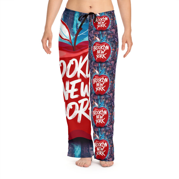 Brooklyn NY Women's Pajama Pants (AOP)