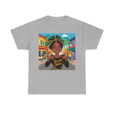 Yardie Heart Unisex Heavy Cotton Tee