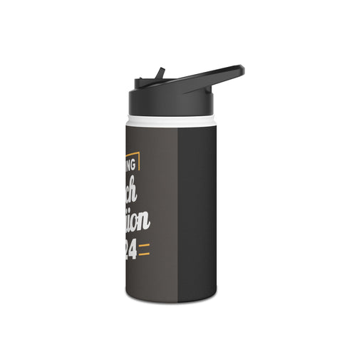 I’m Voting Couch Stainless Steel Water Bottle, Standard Lid