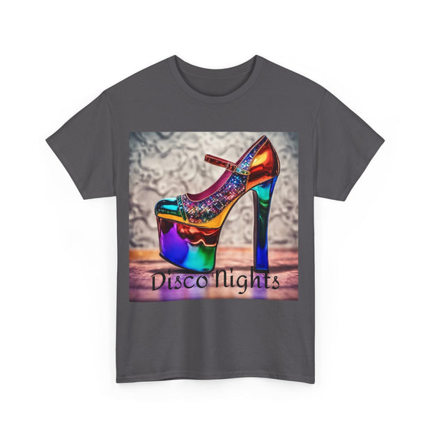 Disco Nights Unisex Heavy Cotton Tee