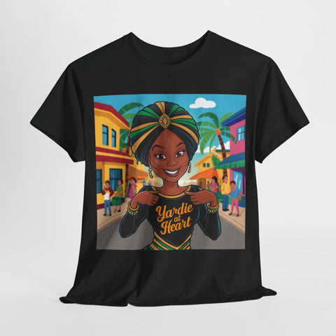 Yardie Heart Unisex Heavy Cotton Tee