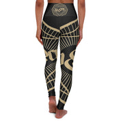 Abundance Sigil High Waisted Yoga Leggings (AOP)