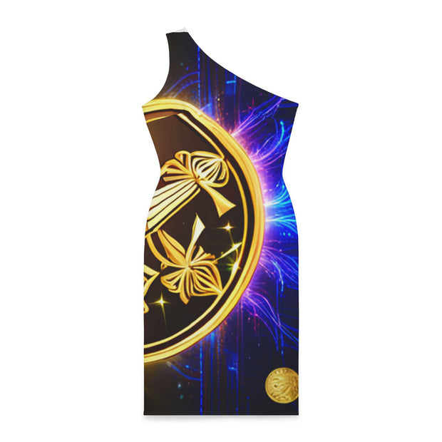 The Cosmic Star Shoulder Dress