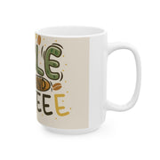 Pickleball & Coffee Ceramic Mug 11oz