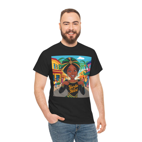 Yardie Heart Unisex Heavy Cotton Tee