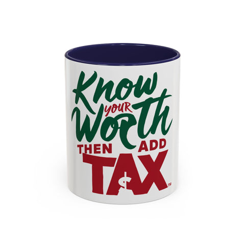 Add Tax Accent Coffee Mug (11, 15oz)