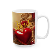 Love Wins! Ceramic Mug 15 Oz