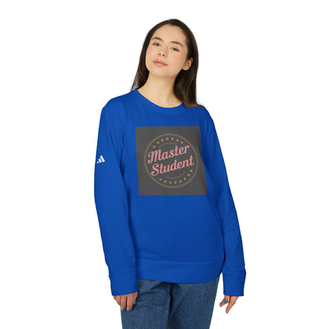 Master Student adidas® Unisex Fleece Crewneck Sweatshirt