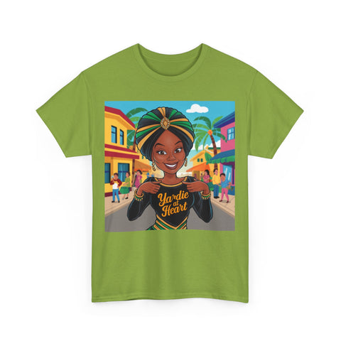 Yardie Heart Unisex Heavy Cotton Tee