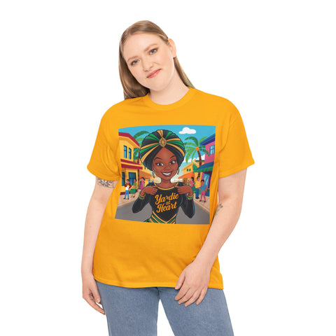 Yardie Heart Unisex Heavy Cotton Tee