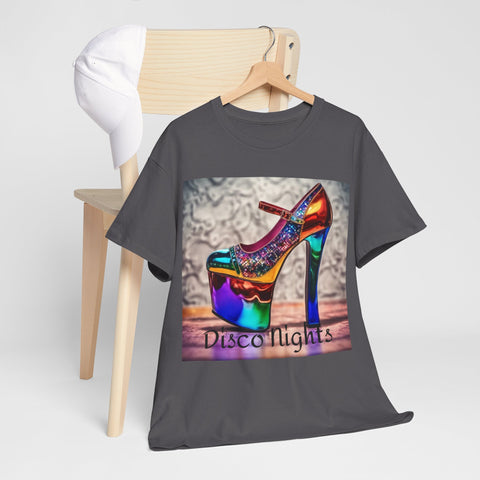 Disco Nights Unisex Heavy Cotton Tee