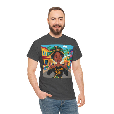 Yardie Heart Unisex Heavy Cotton Tee