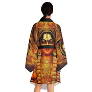 Lakshimi Long Sleeve Kimono Robe (AOP)