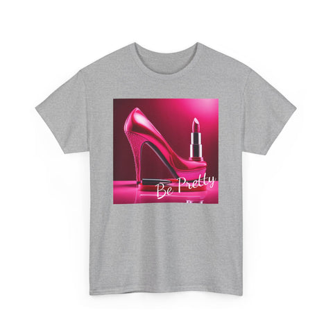 Lipstick N High Heels Unisex Heavy Cotton Tee birthday teen bestie mom sister