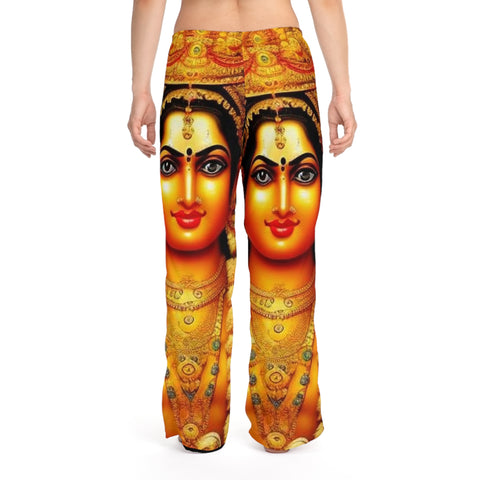 Goddess Lakshimi Women's Pajama Pants (AOP)