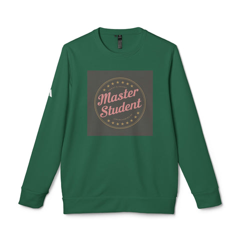 Master Student adidas® Unisex Fleece Crewneck Sweatshirt