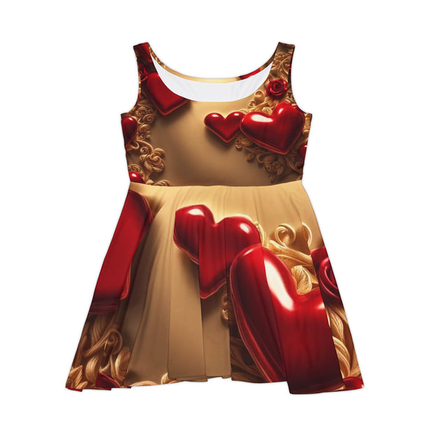 Love Wins! Women's Skater Dress (AOP)