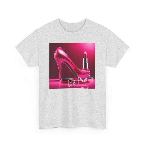 Lipstick N High Heels Unisex Heavy Cotton Tee birthday teen bestie mom sister