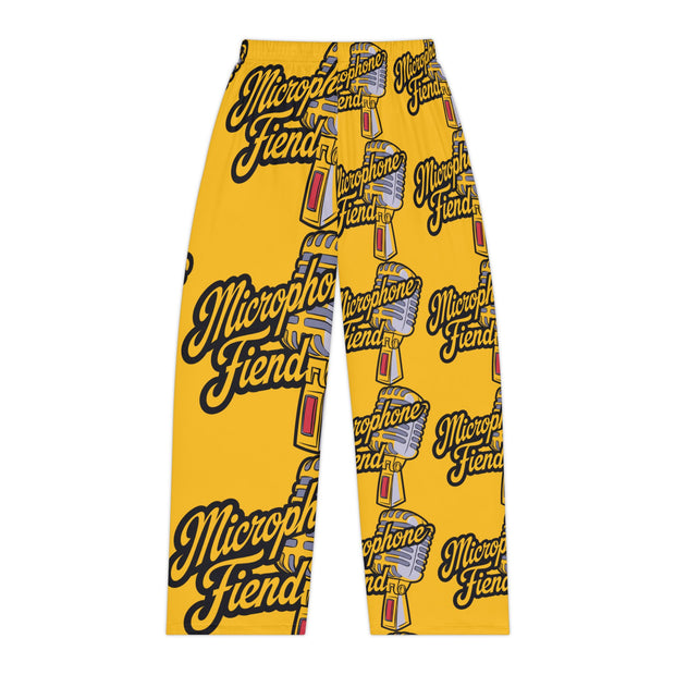 Microphone Fiend Unisex Pajama Pants (AOP)