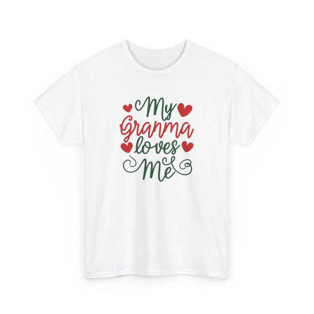 My Granma Loves Me Unisex Heavy Cotton Tee gift birthday bestie grand kids