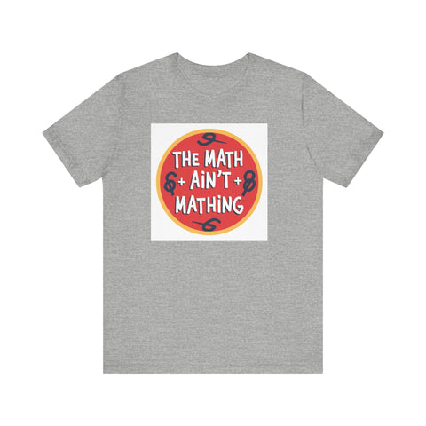 Mathing Unisex Jersey Short Sleeve Tee