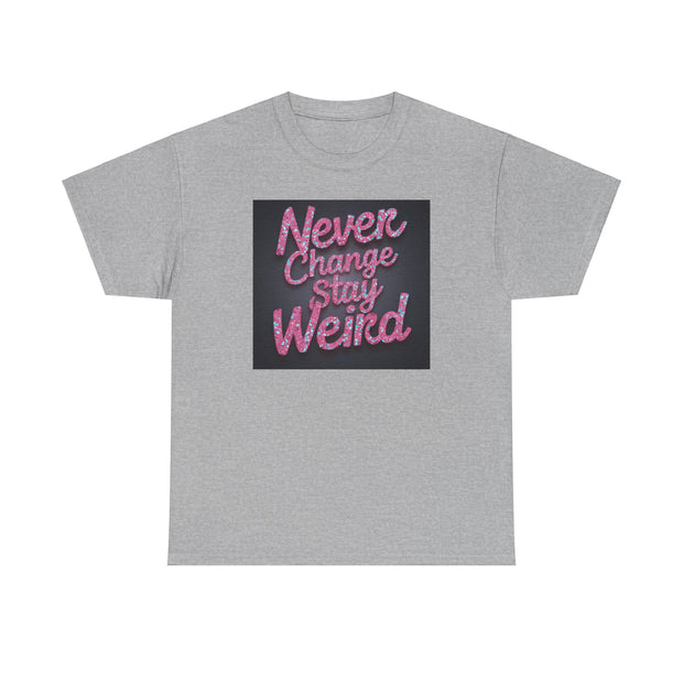 Never Change Unisex Heavy Cotton Tee