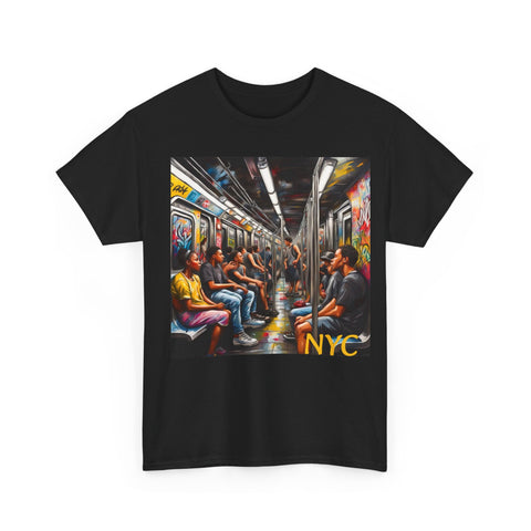 NYC Subway Unisex Heavy Cotton Tee