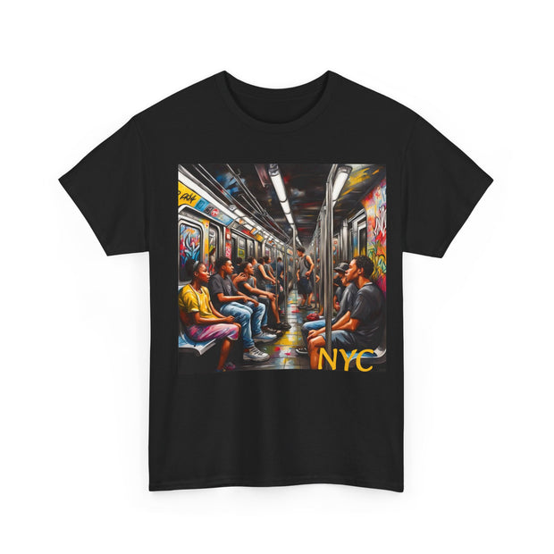 NYC Subway Unisex Heavy Cotton Tee