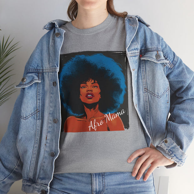 Afro Mama Unisex Heavy Cotton Tee