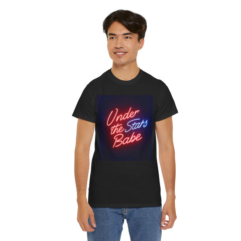 Neon underthestarsbabe Unisex Heavy Cotton Tee