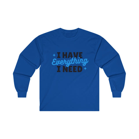 Gratitude I Have Long Sleeve Tee - Under The Stars Babe