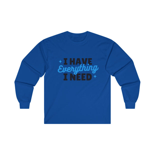 Gratitude I Have Long Sleeve Tee - Under The Stars Babe