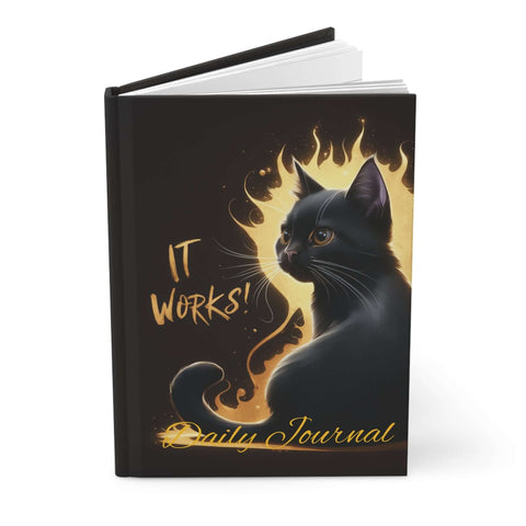 It Works! - Perfect for Cat Lovers & Creative Minds Work Journal