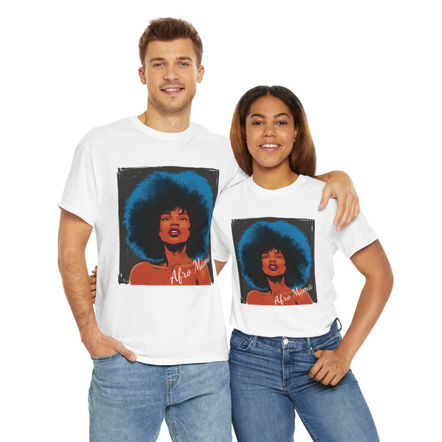 Afro Mama Unisex Heavy Cotton Tee