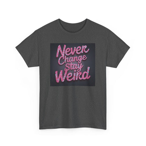 Never Change Unisex Heavy Cotton Tee