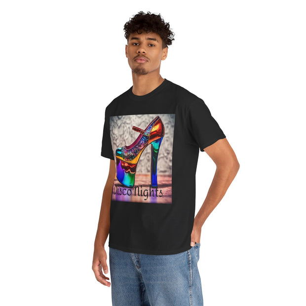 Disco Nights Unisex Heavy Cotton Tee