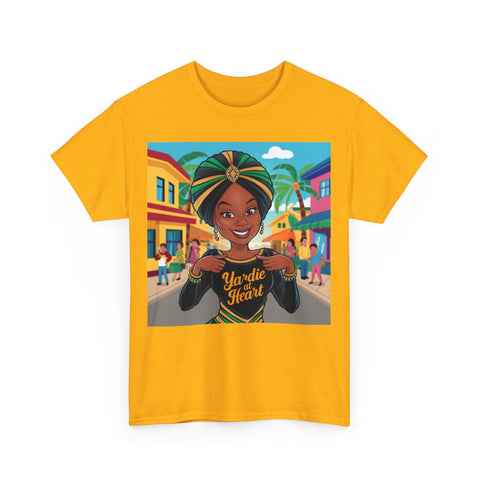 Yardie Heart Unisex Heavy Cotton Tee