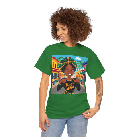 Yardie Heart Unisex Heavy Cotton Tee