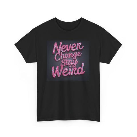 Never Change Unisex Heavy Cotton Tee