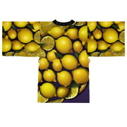 Lemons Long Sleeve Kimono Robe (AOP)